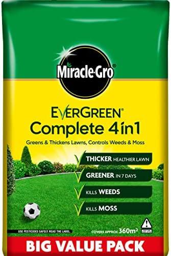 Review: Miracle-Gro Evergreen Complete 4-in-1 Lawn Care Miracle