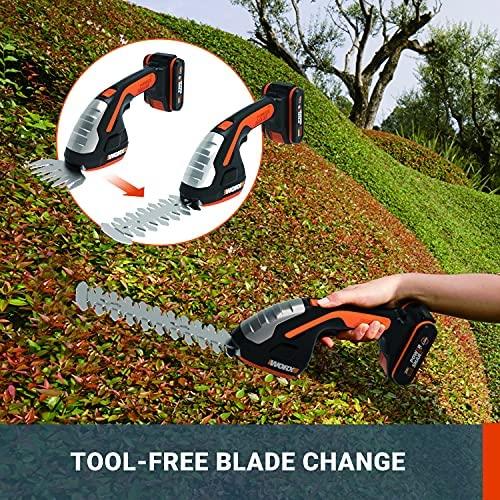 Unleashing Our Green ‌Thumb with the WORX WG801E.5 20V ZEN Shear/Weeder