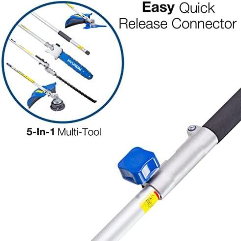 hyundai 52cc 5-in-1 Petrol Garden Tool Review: Powerful Performance with Peace of Mind Warranty
