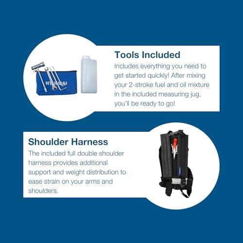 Hyundai 52cc 5-in-1 Petrol Garden Tool Review: Powerful Performance with Peace of Mind Warranty