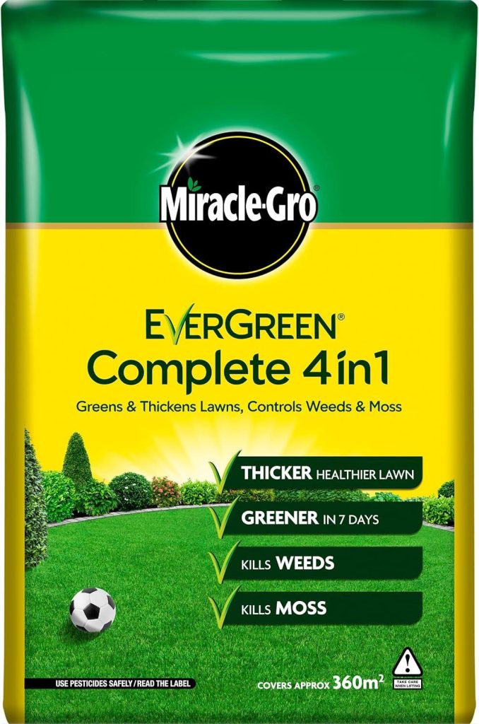 Review: Miracle-Gro Evergreen Complete 4 in 1 – 360 m2 Lawn Food