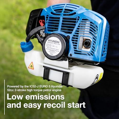 Versatile and Efficient: Hyundai 52cc 5-in-1 petrol Garden Tool Review