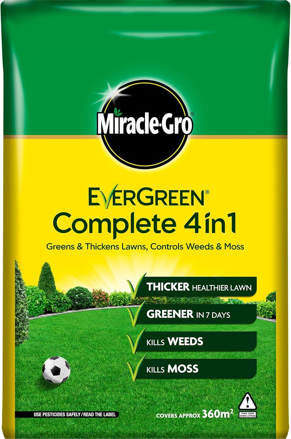 Review: Miracle-Gro Evergreen Complete 4 in 1 Lawn Food - A Gardener's Dream!